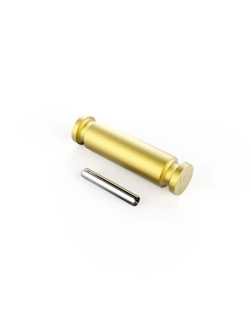 Maxnorm bolt and roll pin for clevis head
